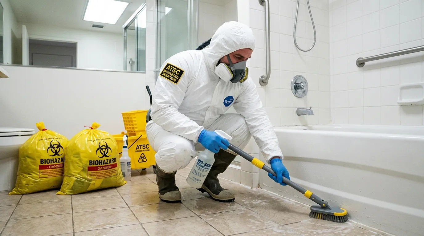 Decontamination equipment deployed for Blood Cleanup in Christiana